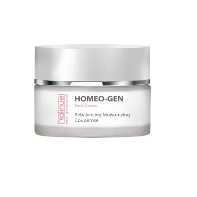 Natinuel Homeo Gen drėkinantis kremas jautriai veido odai, 50ml