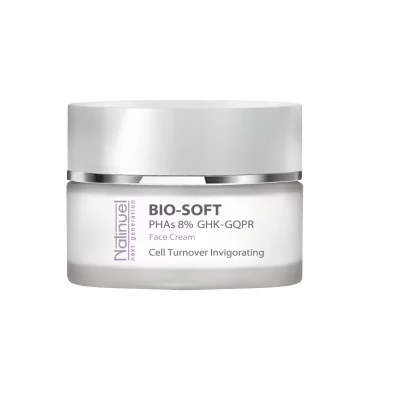 Natinuel jautrios odos kremas BIO-SOFT PHAs 8%, 50ml