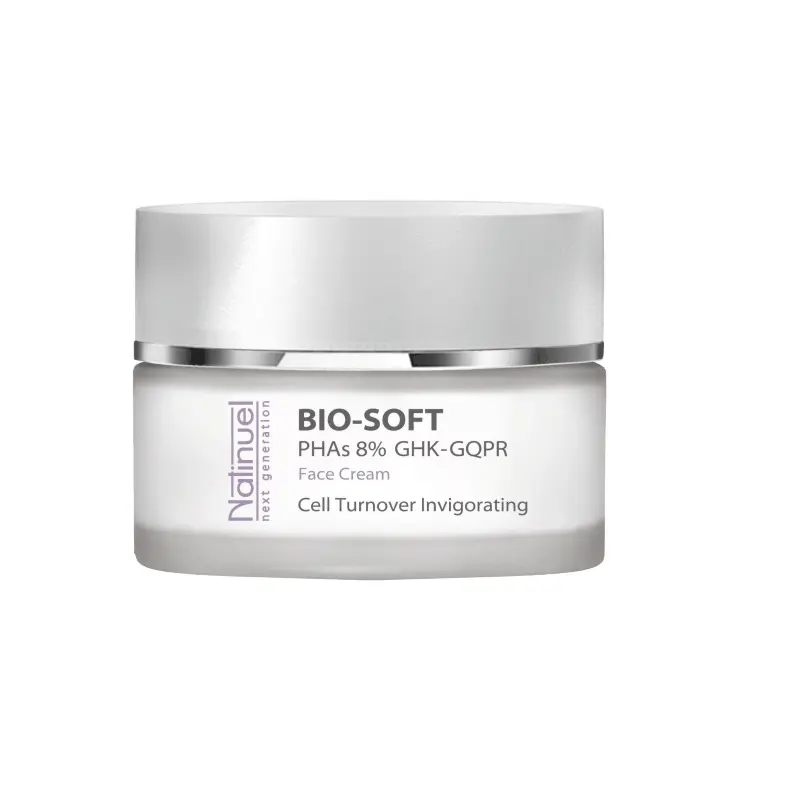 Natinuel jautrios odos kremas BIO-SOFT PHAs 8%, 50ml