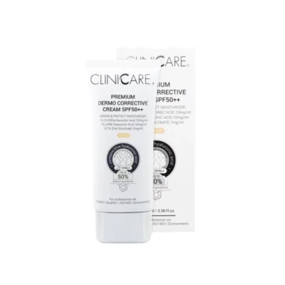 Cliniccare Dermo Corrective koreguojamasis kremas SPF50, spalva Medium, 100ml
