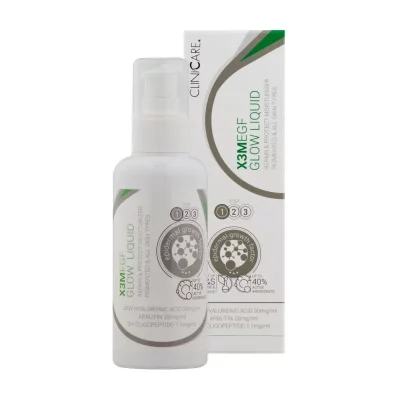 Cliniccare X3M EGF GLOW losjonas, 100ml