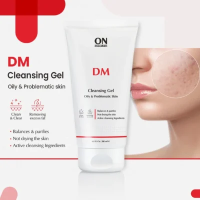 Onmacabim DM prausiklis riebiai odai