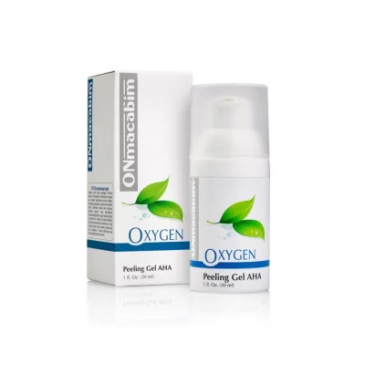ONmacabim OXYGEN gelinis šveitiklis su AHA rūgštimis, 30ml
