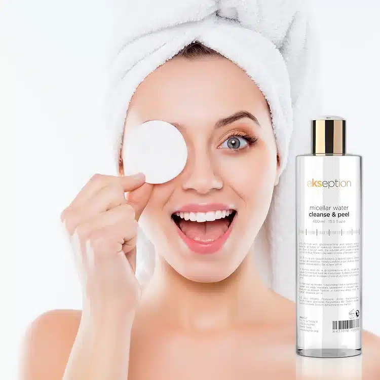 Ekseption micelinis vanduo Micellar Water Cleanse & Peel, 400ml