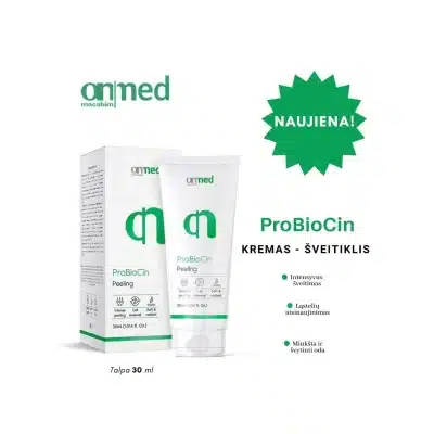 Onmacabim ONMED ProBioCin kremas – šveitiklis, 30ml