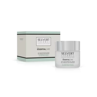Selvert Thermal Essential Care lengvas drėkinamasis kremas riebiai ir mišriai odai, 50ml