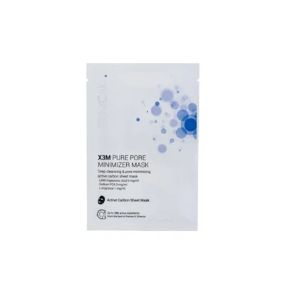 Cliniccare poras mažinanti lakštinė kaukė, 25ml