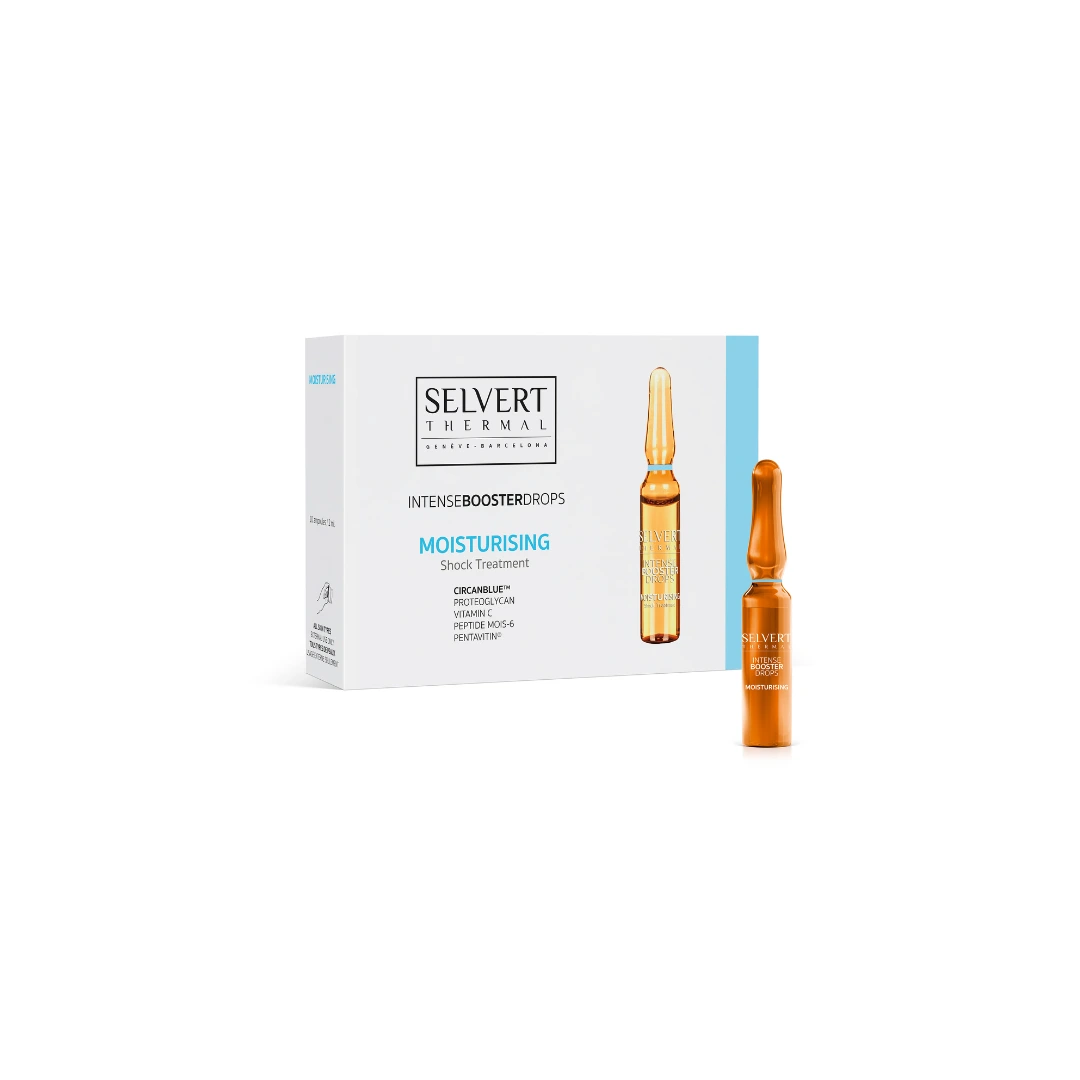 Selvert Thermal MOISTURISING drėkinančios ampulės - busteris, 10 vnt