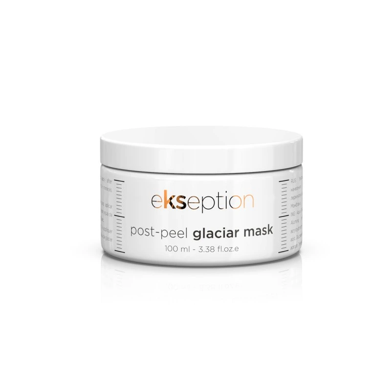 Ekseption Post Peel Glaciar drėkinamoji veido kaukė, 100ml