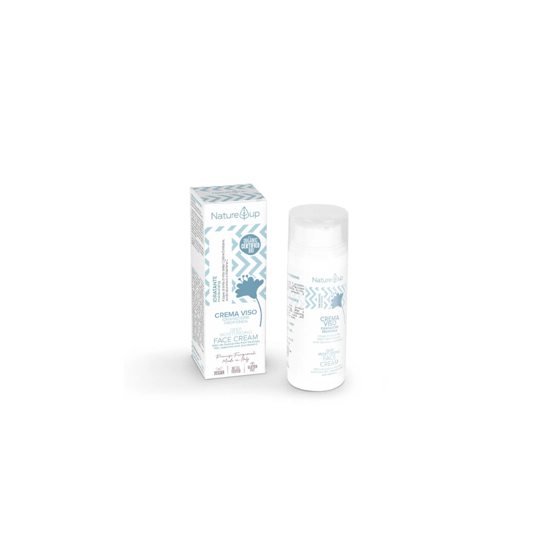 Naturys Nature Up intensyviai drėkinantis kremas, 50 ml