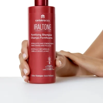 IRALTONE ŠAMPŪNAS SU KOFEINU NUO PLAUKŲ SLINKIMO